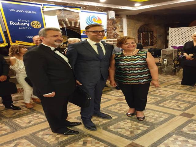 Recep Emre Gülşen, Alanya Rotary Ailemize Hoşgeldin