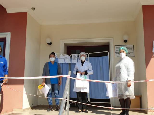 Alanya RK dan Virüsle Mücadeleye Destek